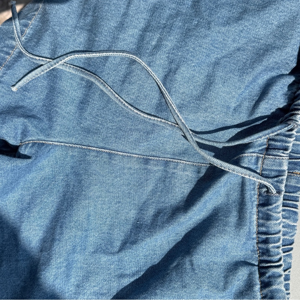 H&M Light Blue Boyfriend Jeans Shorts